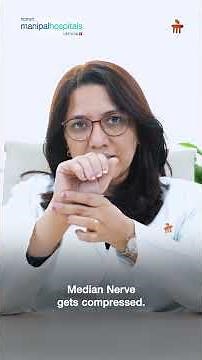 Carpal Tunnel Syndrome | Dr. Namrata Dabas | Manipal Hospital Dwarka