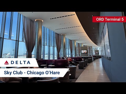 Delta Sky Club | Chicago O'Hare (ORD) Terminal 5