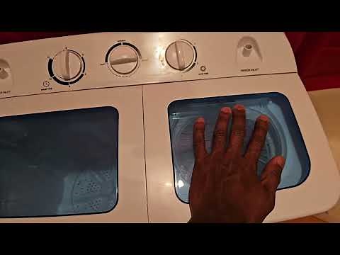 Giantex Portable Mini Compact Twin Tub Portable Washing Machine Review