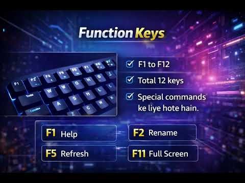 "Keyboard Explained in Detail | Types, Keys, Functions, Working | Computer Basics