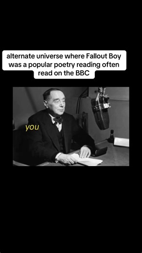test ignore #radio #sleepaid #british #narration #falloutboy | Fall Out Boy