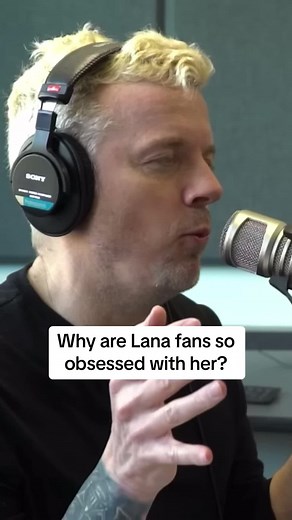Lana talking about her fans obsession for her #lanadelreyinterview #lanadelreyedit #lanadelrey #nfrpodcast #lanadelreytok