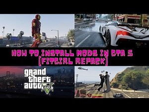 How to install menyoo mod trainer in GTA V fitgirl repack PC Copy and paste 😎