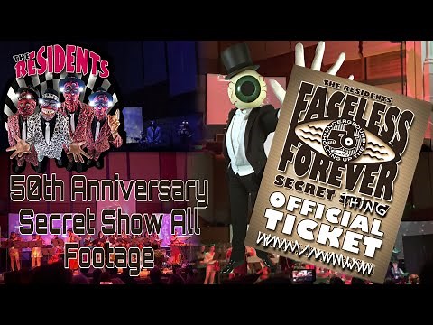 The Residents - 50th Anniversary Secret Show (All Available Footage)