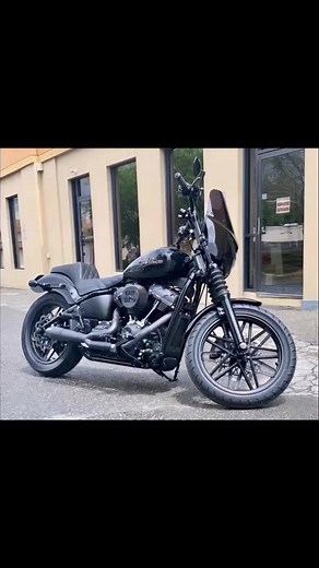 A lot of blood, sweat, tears and powder coating 😂 went into this custom wheel setup for our friend Marc. Every year we do a different project together to make this the Street Bob of his dreams. We can’t wait to see what’s next! Enjoy! | Precision Harley-Davidson