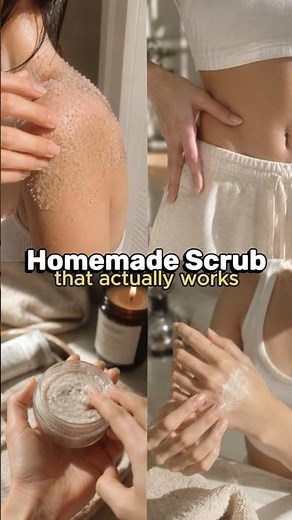 Homemade Sugar Body Scrub for Glowing Skin | DIY Exfoliating Body Scrub #skincare #body #scrub #tips