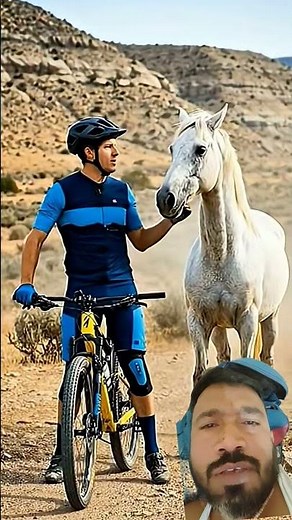 Brave Mare and Kind Man Rescue Foal Trapped Under a Rock! #humanity #horse#pets