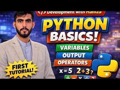 Python Tutorial for Beginners: Variables, Strings, and Integers