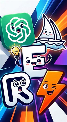 Talking AI Logos — See Their Powers (Quick) #shorts