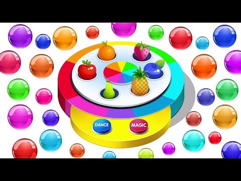 Dancing Balls On Finger Family Song | Educational Videos For Kids