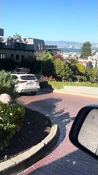 Driving the Worlds Most Crooked Street- Lombard Street in San Francisco