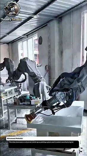 Smart Robotic Spray Booth in Action – Precision Coating for Modern Workshops.