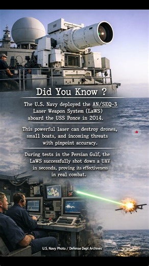 AN/SEQ-3 Laser Weapon - USA
