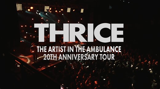 We’re just a couple months away from The Artist in the Ambulance 20th anniversary UK/EU tour! Get your tickets now at thrice.net/tour | Thrice
