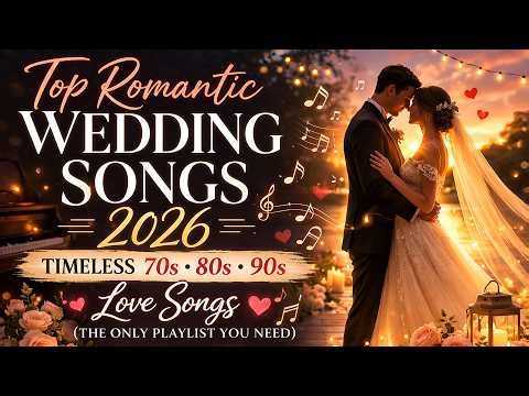 Top Romantic Wedding Songs 2026 💕 Timeless 70s 80s 90s Love Songs (The Only Playlist You Need)