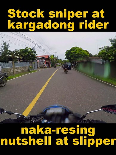 Stock sniper at kargadong rider, naka-resing nutshell at slipper 😆 Corner Tires Mad Wrap stickers and Apparel POGS' UXR Motorcycle parts and Accessories | Ian D