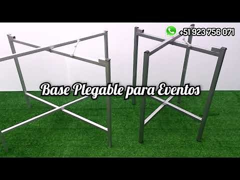 💎 Base Plegable para Mesas - Decoración de Fiestas y Eventos 💎