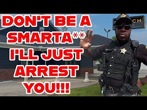 Sheriff Gets SHUT DOWN And DISMISSED By First Amendment Auditor