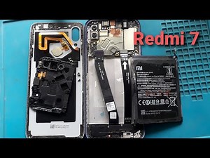 How To Open Redmi 7 | Redmi 7 Open Back Cover And Battery Disconnect | Redmi 7 back panel open