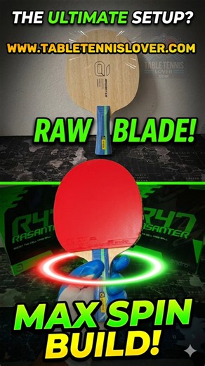 🏓 Andro Inizio Offensive + Rasanter R47 🔥 Power Loop Beast