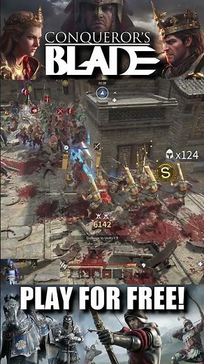 Conqueror's Blade -👹👹👹👹👹👹👹 PLAY FOR FREE! #Shorts#ConquerorsBlade#CB