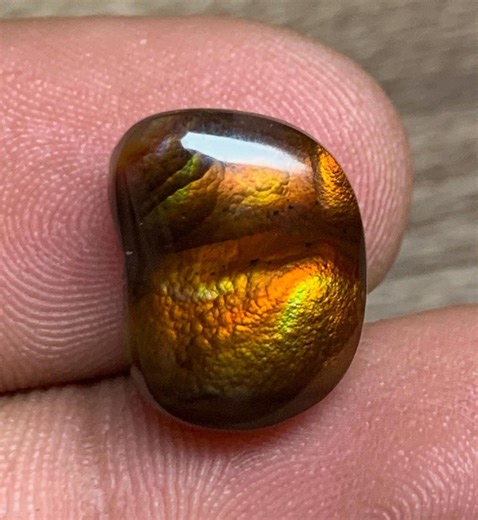 6.15ct Natural Mexican Fire Agate, Full Color Spectrum Fire Agate Cabochon Gemstone, Fire Agate for Jewelry Making 13.9*10.9*4.9mm FA-0050 - Etsy