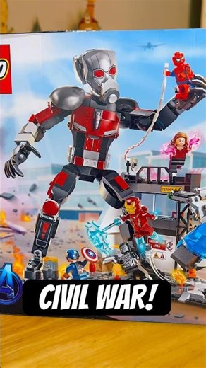 Captain America: Civil War Battle from the Lego Marvel Infinity Saga collection! #lego #legomarvel