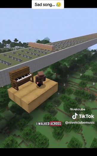 Exploring Minecraft with 'Somewhere Only We Know'