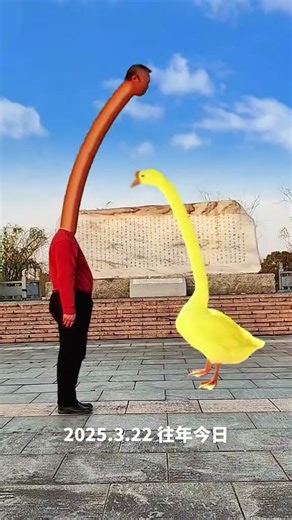 Human vs. Goose #SpecialEffects #MobileFilming #TransformationGameplay #FunnyVideos #HiddenMasters