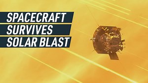 This NASA spacecraft successfully flew through a sun explosion