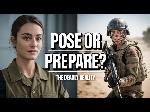 She’s Not Posing: The Lethal Reality of the IDF 🇮🇱 female combat training