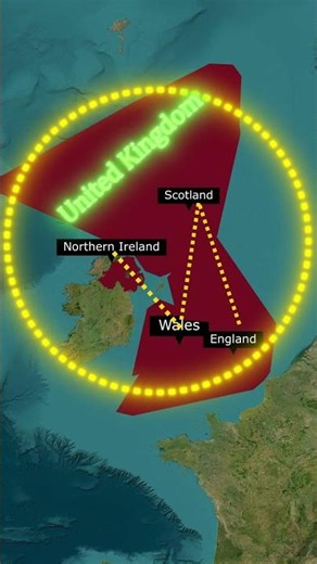 Did you know the UK has 4 countries? 🤔 #amazingfacts #uk #geography