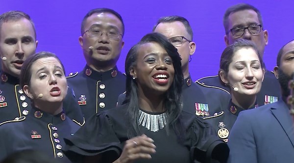 United States Army Field Band Delivers a Joyful Twist on 'Joy to the World'