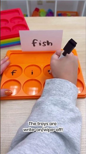 A hands-on way to sound out words! 💕