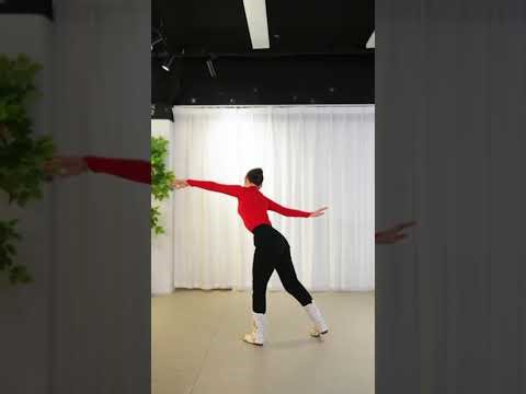 Tibetan dance "Finally Meeting You" - A complete back-view tutorial by teacher Jingjing