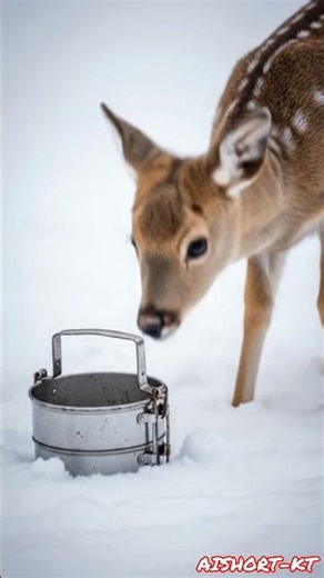 “Abandoned Baby Deer Finds Hope ❄️🌱 | Emotional Short Story”
