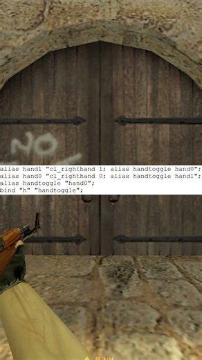 CS 1.6 How to Change Hand