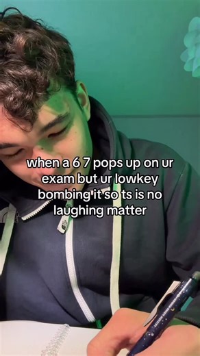 Alex Lamba on Instagram: "guess how many there were on my cs final #exam #67 #college"