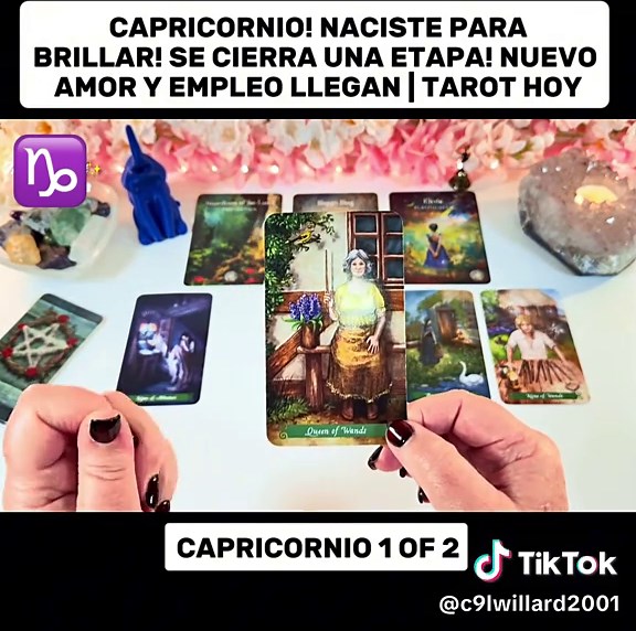 CAPRICORNIO 🐐 NACISTE PARA BRILLAR! SE CIERRA UNA ETAPA! NUEVO AMOR Y EMPLEO LLEGAN | TAROT HOY 1 of 2 #capricornio #tarotreading #trending #tarot #parati #foryou