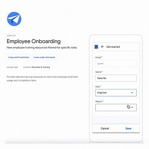 Give new hires a personalized onboarding experience with #AppSheet and #GoogleWorkspace. Here's how → https://goo.gle/3oxAMud | Google Workspace