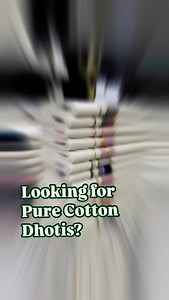 🌟 Looking for the Perfect Pure Cotton Dhoti? 🌟 Your search ends here! Get authentic dhotis from Kerala crafted at our own looms in Balaramapuram. ✨ Shop directly from our website for: ✅ 100% Pure Cotton ✅ Free Delivery Across India ✅ Cash on Delivery Available Upgrade your wardrobe with tradition and comfort. 👉 Order now at Keraloom.in. | Keraloom