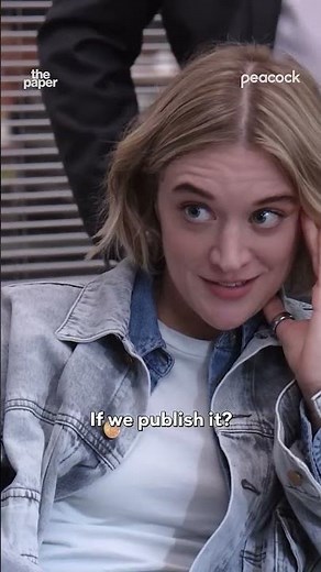 Gotta protect the check 🙏 #ThePaper #DomhnallGleeson #ChelseaFrei #RamonaYoung #Shorts