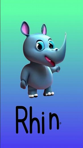 Words that start with R - Learning Letters Animated! #letters #learning #education #reading #kids