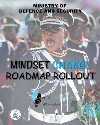 WATCH: Livestream of the Ministry of Defence and Security Mindset Change Roadmap Rollout this Friday (10/11/2023) | Botswana Police Service