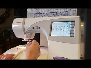 Janome Memory Craft 9700, tested