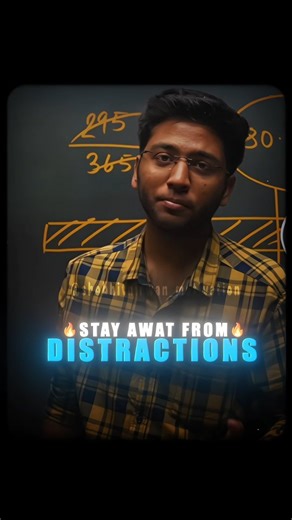 Shobhit Nirwan Motivation on Instagram: "Avoid Your Distractions 🤯🔥 @shobhitnirwan . . . #student #viral #motivation #instagramreels #upscaspirants #upsclover #studyupsc #aspirants #shobhitnirwan #trending #instagram #studystraggle #studylover #cbse #class10 #ips #ias"