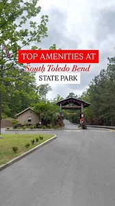 South Toledo Bend State Park is loved by so many guests each year! ❤️ There are so many amenities from playgrounds, a beach area, cabins and Rv sites, a beautiful Visitor’s Center/Event Space, paved walking trails and also nature trails through the woods. Picturesque views of Toledo Bend are seen from all over the park. 🎣 #toledobendlakecountry #toledobend #toledobendlake #toledobendfishing #toledobendcamping #tentcamping #rvtravel #rvwithkids #louisianatravel #statepark | Toledo Bend Lake Coun