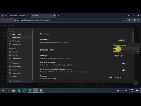 How To Get Notion Off Dark Mode