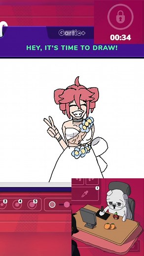 Drawing On Gartic Phone #shorts