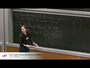 Lauren K. Williams: Cluster algebras and the amplituhedron - definition